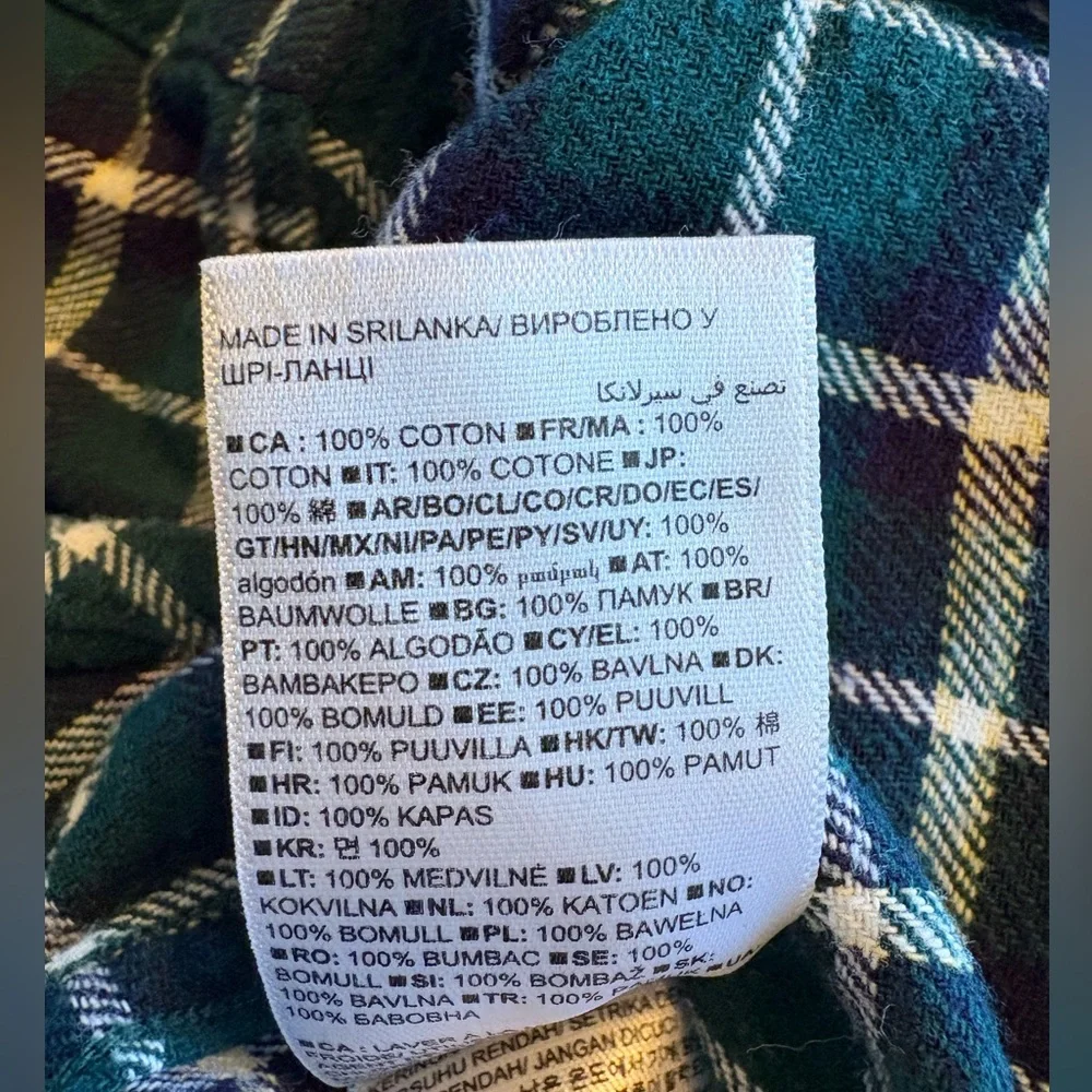 Baby Gap 4T Lot - Cute Crewneck Shaker Sweater, Soft Plaid Flannel -